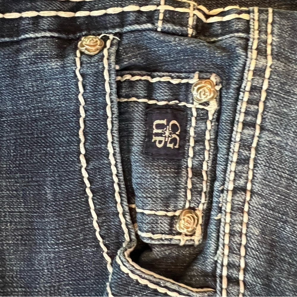 Cowgirl Up One-Up Jeans Western 27x32 - Picture 8 of 11